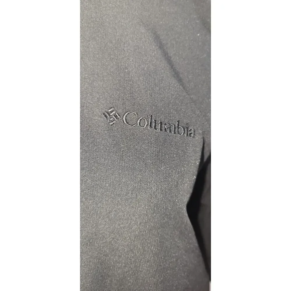 Columbia Mens Large Black Pullover Crew Neck Long Sleeve Wind Breaker Jacket - Picture 2 of 9